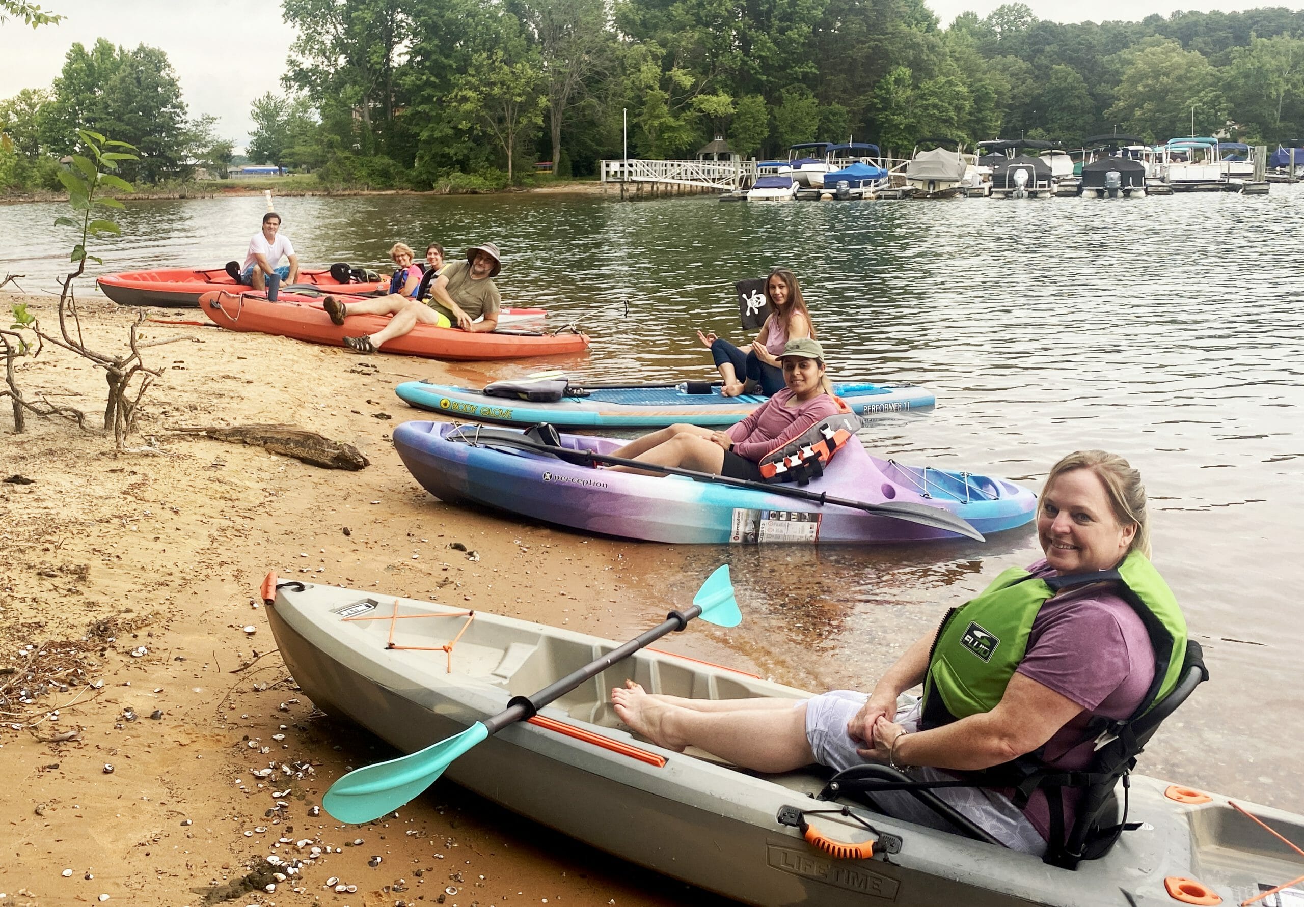 kayak meditation church lake norman mooresville worship water lkn